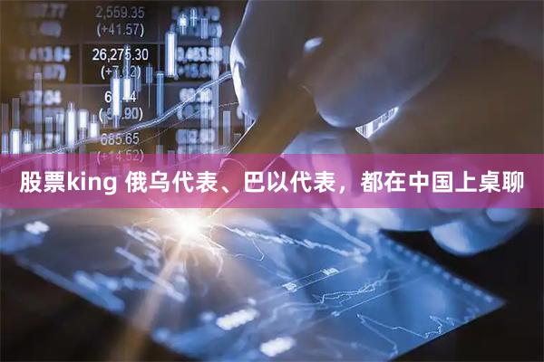 股票king 俄乌代表、巴以代表，都在中国上桌聊